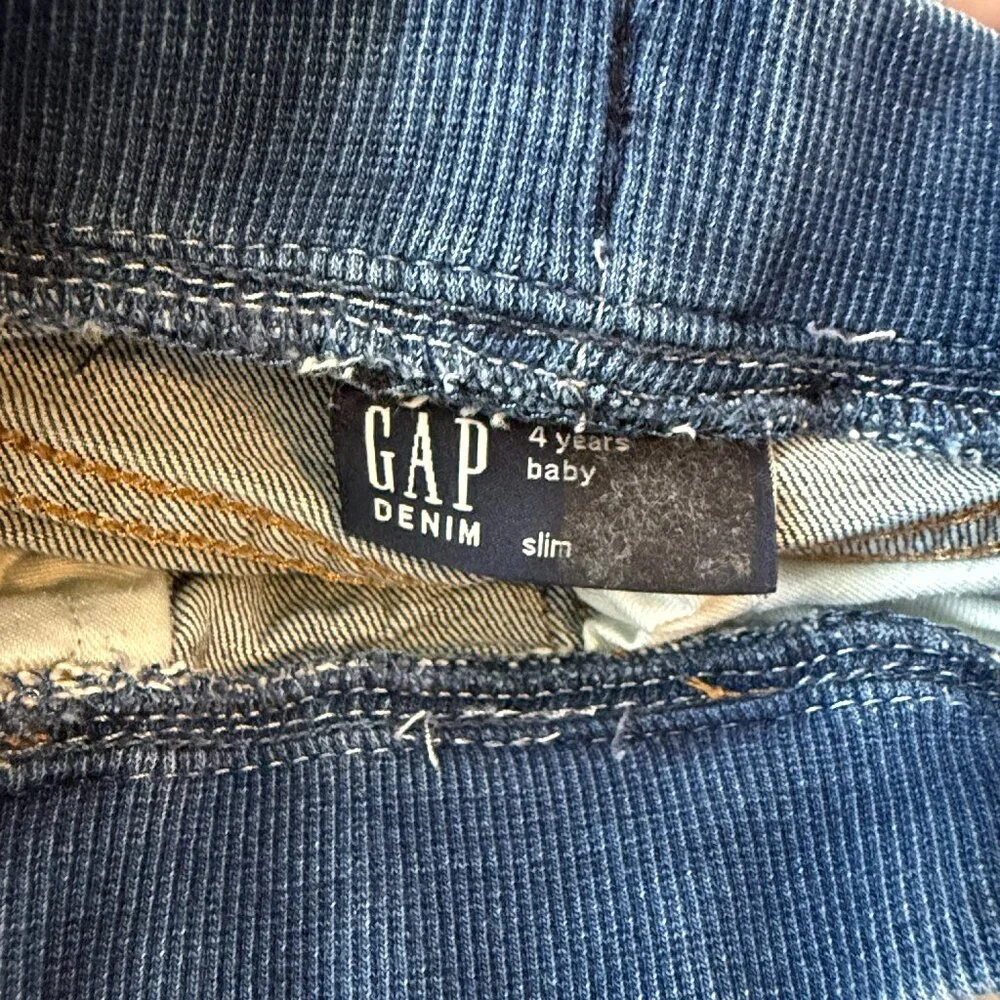 GAP Kids slim straight leg jeans boys 4T denim classiccore gorpcore preschool